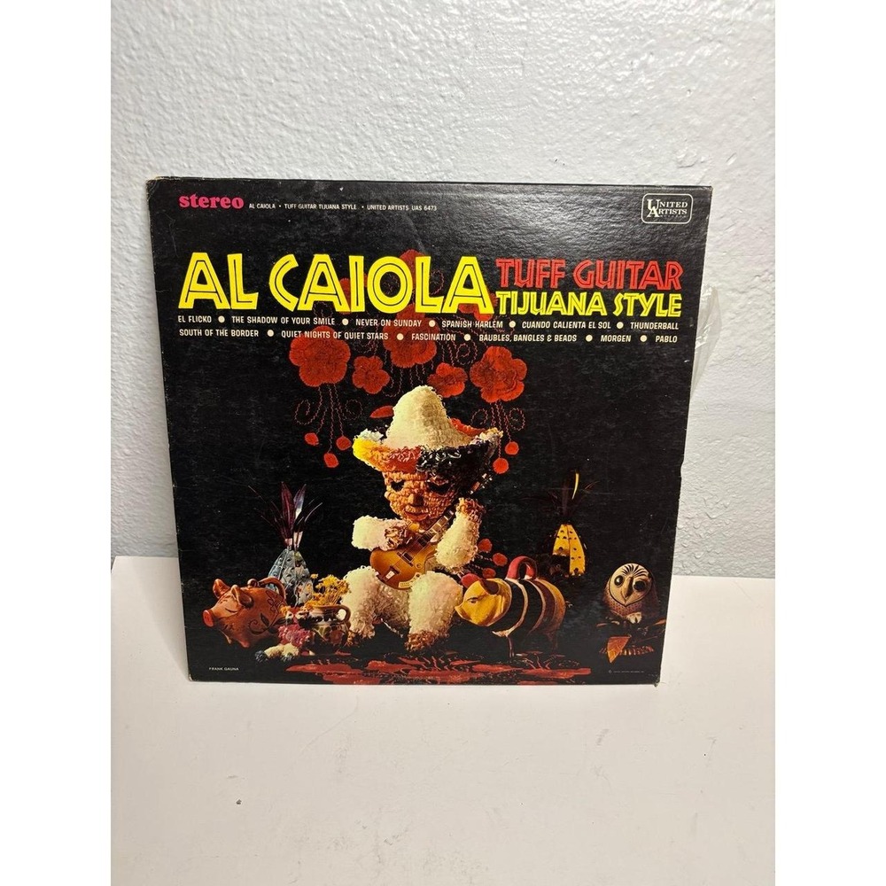 Al Caiola Tuff Guitar Tijuana Style Vinyl Record